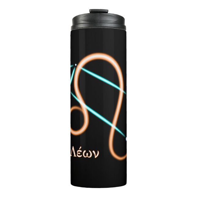 Zodiac Constellation Leo Thermal Tumbler (Front)