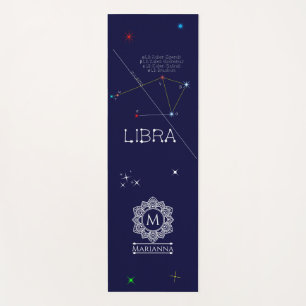 Zodiac Constellation Libra Yoga Mat