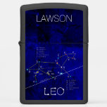 Zodiac Constellation Of Stars Leo Elegant Zippo Lighter at Zazzle