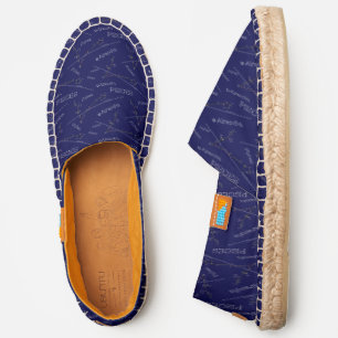 Zodiac Constellation Pisces Espadrilles