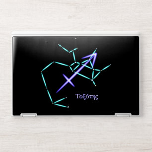 Zodiac Constellation Sagittarius HP Laptop Skin