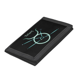 Zodiac Constellation Taurus Tri-fold Wallet