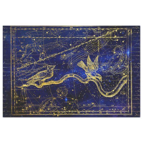 zodiac constellation tissue paper