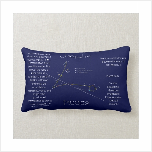 Zodiac Constellations Rectangular Pillows