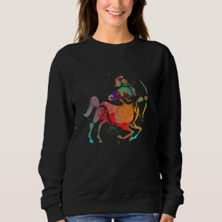 Zodiac for Sagittarius Archer Artwork Horoscope Sweatshirt