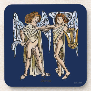 Zodiac: Gemini, 1482 Beverage Coaster