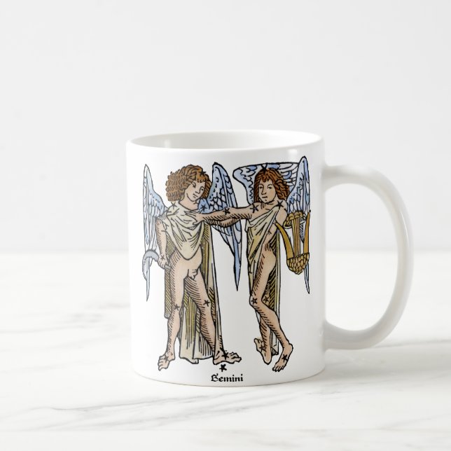 Zodiac: Gemini, 1482 Coffee Mug (Right)