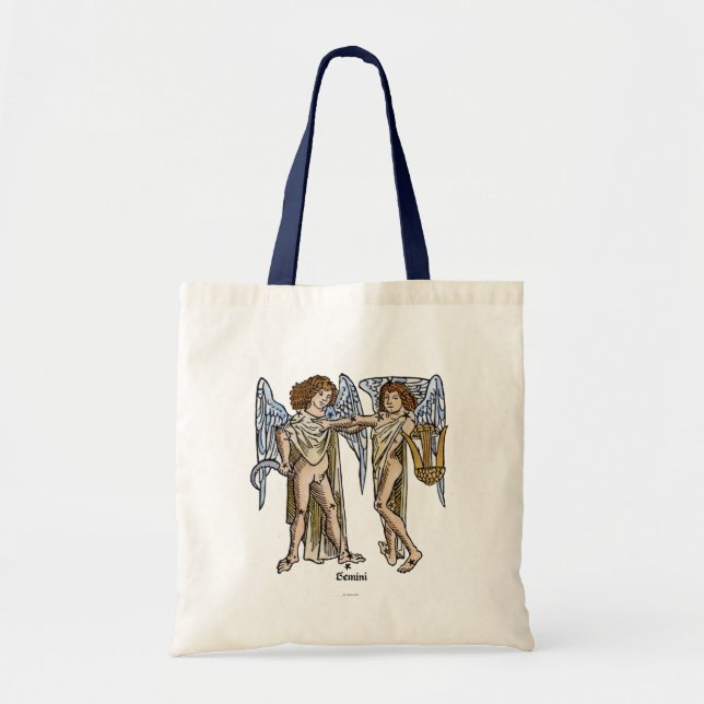 Zodiac: Gemini, 1482 Tote Bag (Front)