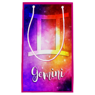 Zodiac : Gemini Candy Space Small Gift Bag