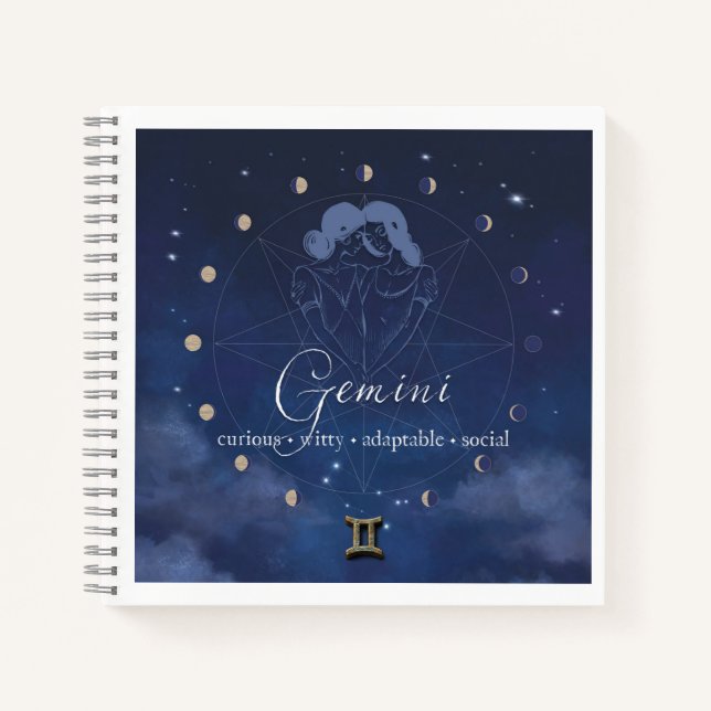 Zodiac - Gemini - Journal (Front)