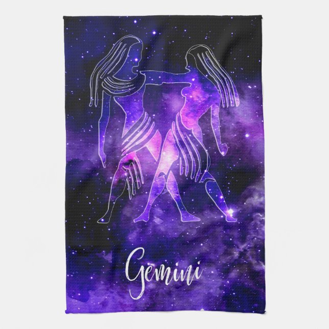 Zodiac : Gemini Kitchen Towel (Vertical)