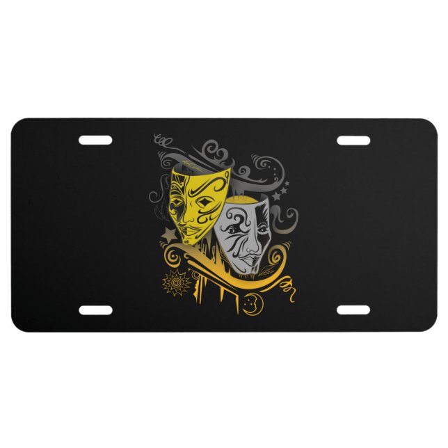 Zodiac - Gemini License Plate (Front)