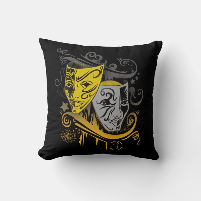 Zodiac - Gemini  Throw Pillow (Front)