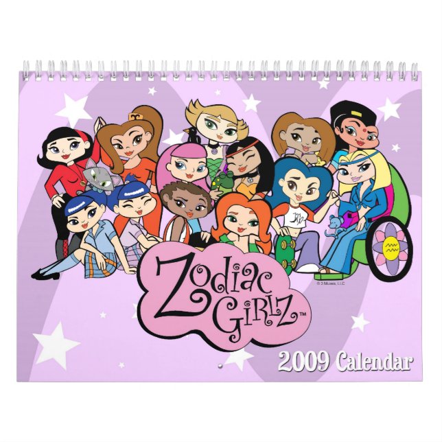 Zodiac Girlz 2009 Calendar (Cover)