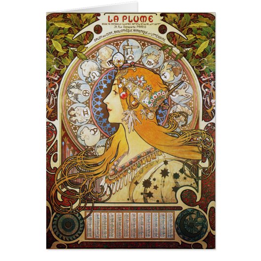 Zodiac Goddess Cards (Front)