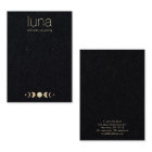 Zodiac Gold Moon Boho Earring Jewelry Display