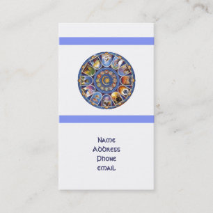 Zodiac Horoscope Astrology Business Card