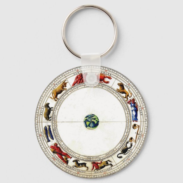 Zodiac Keychain (Front)