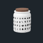 Zodiac killer candy jar<br><div class="desc">Zodiac killer</div>