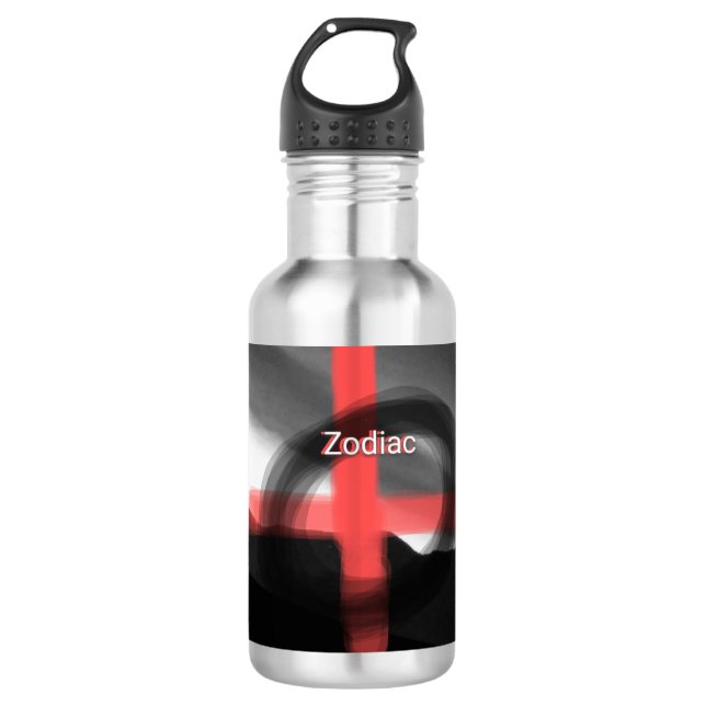 Zodiac Kills Stainless Steel Water Bottle (Front)