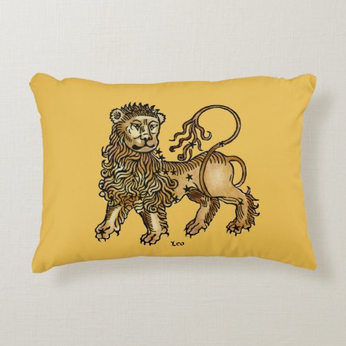 Zodiac Leo 1482 Decorative Pillow