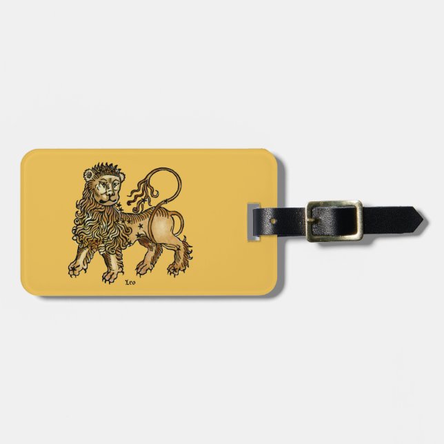 Zodiac: Leo, 1482 Luggage Tag (Front Horizontal)