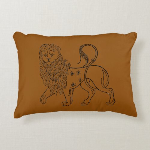 Zodiac Leo 1494 Decorative Pillow