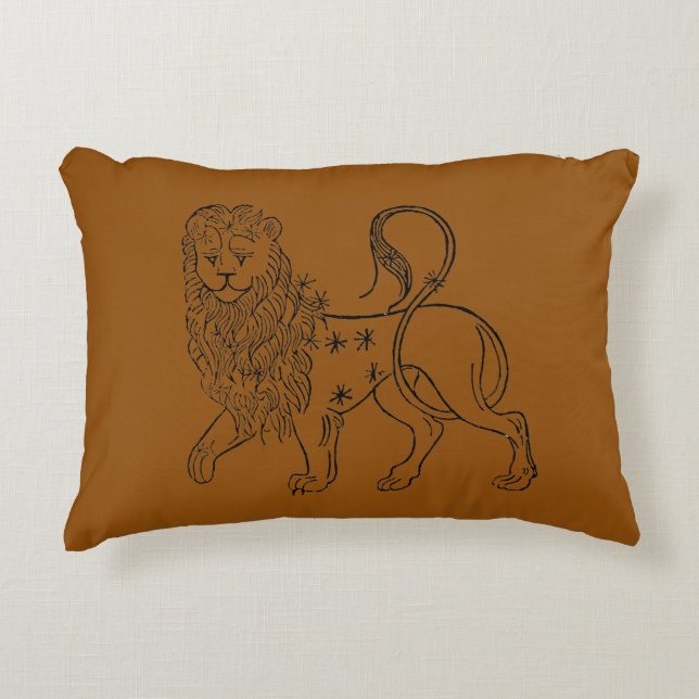 Zodiac: Leo, 1494 Decorative Pillow (Front)