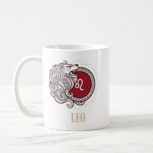 Zodiac Leo Astrology  Coffee Mug