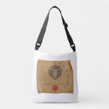 Zodiac - Leo - Cross Body Tote Bag