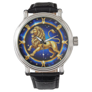 Zodiac Leo Emblem Watch