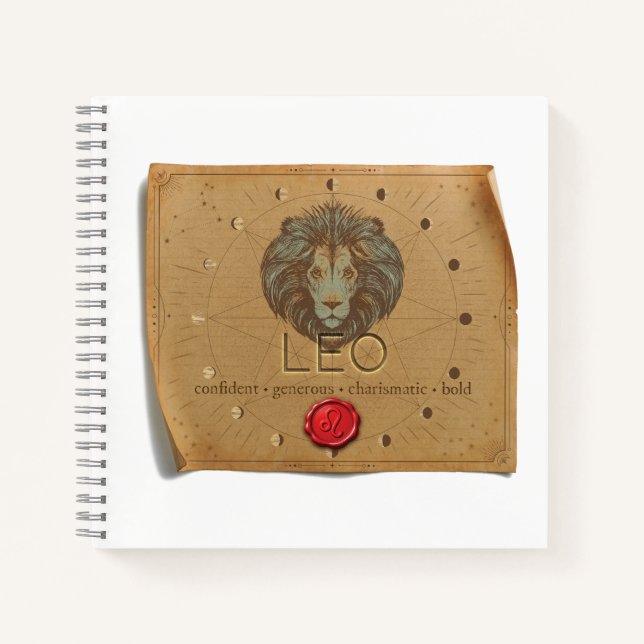 Zodiac - Leo - Journal (Front)