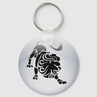 Zodiac Leo Keychain