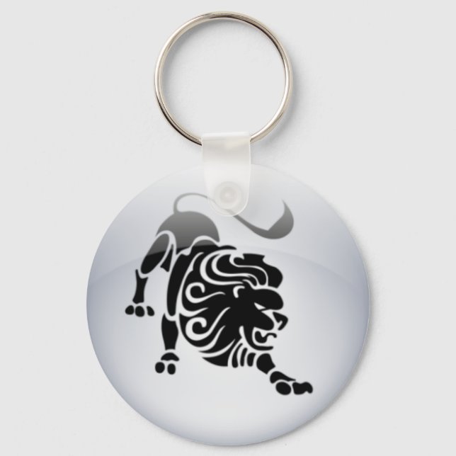 Zodiac Leo Keychain (Front)