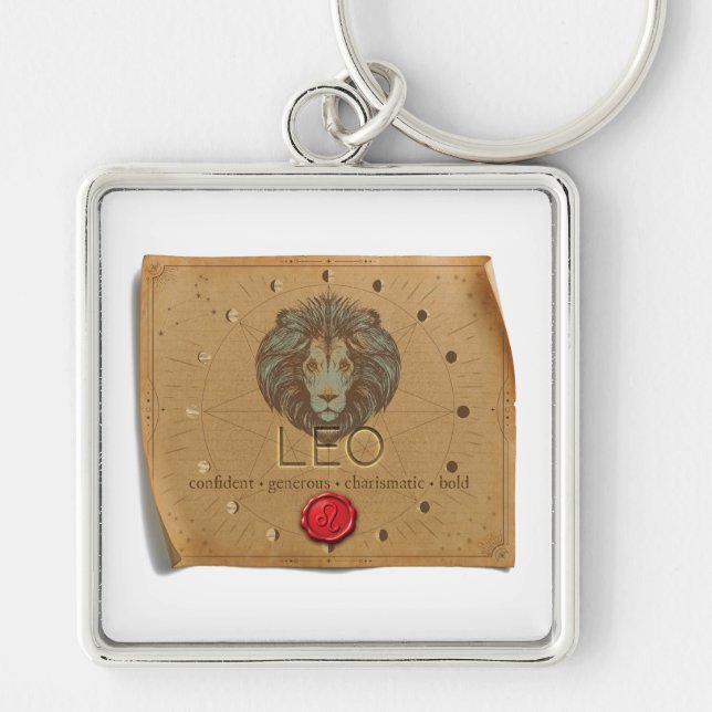 Zodiac - Leo - Keychain (Front)