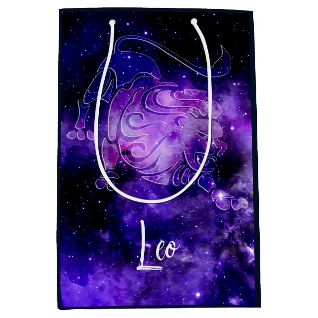 Zodiac : Leo Medium Gift Bag (Front)