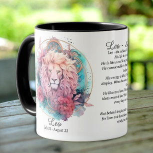 Zodiac Leo Mug