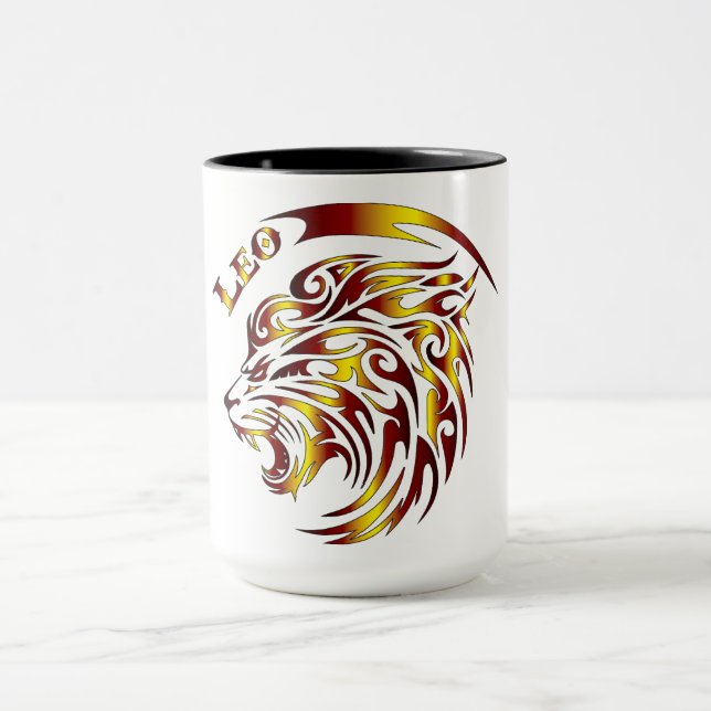 Zodiac Leo Mug (Center)