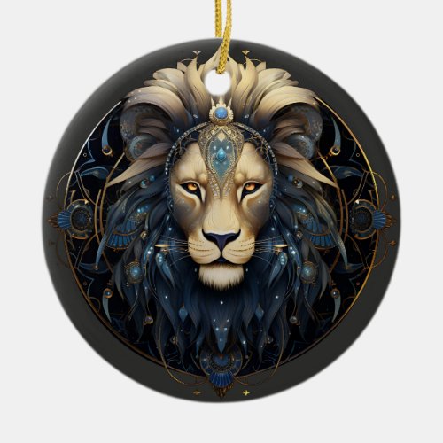 Zodiac Leo Personalized Astrology Ornament
