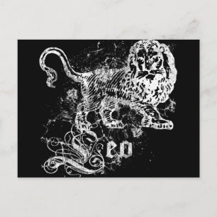 Zodiac Leo Postcard