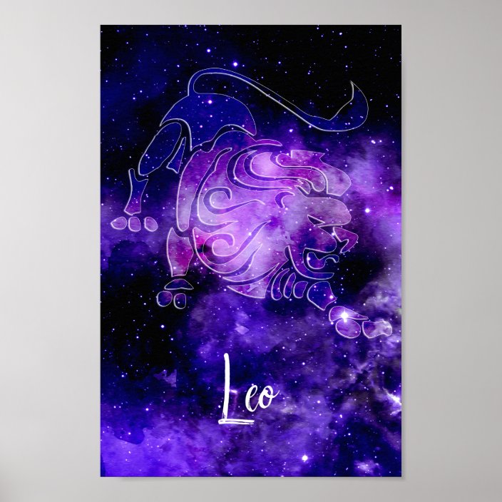 Zodiac : Leo Poster | Zazzle.com