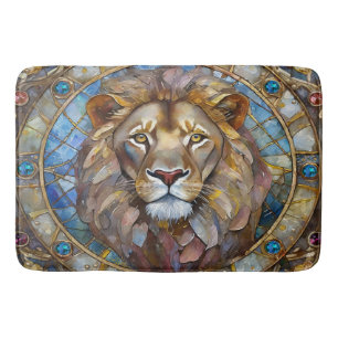 Zodiac - Leo the Lion Bath Mat