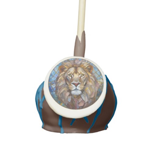 Zodiac _ Leo the Lion  Cake Pops