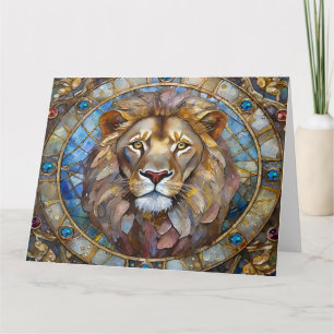 Zodiac - Leo the Lion Card