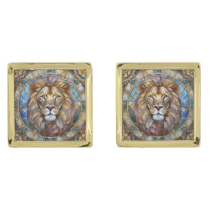 Zodiac - Leo the Lion Cufflinks
