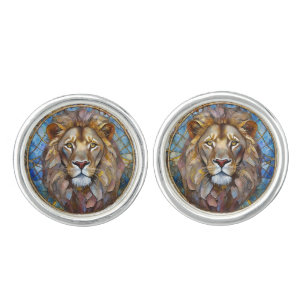 Zodiac - Leo the Lion Cufflinks