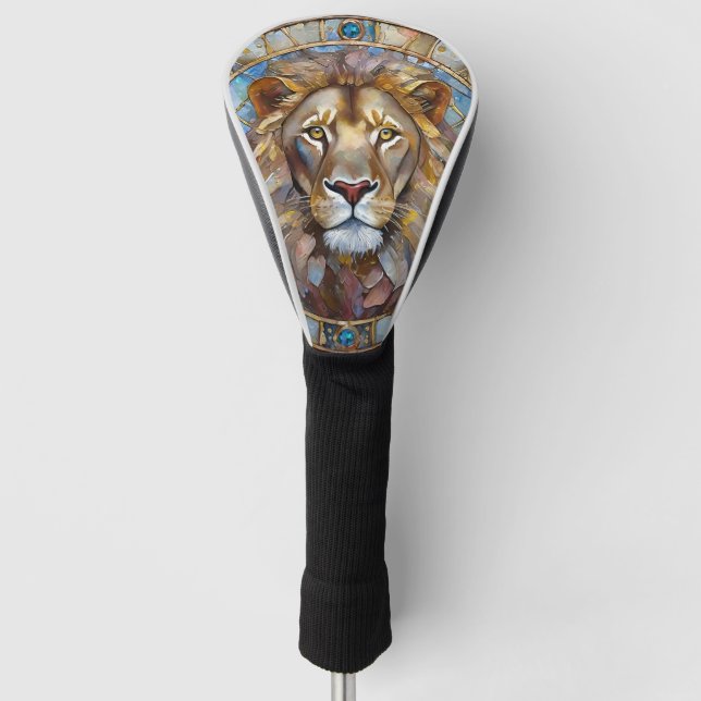 Zodiac - Leo the Lion Golf Head Cover (Front)