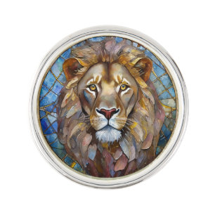 Zodiac - Leo the Lion Lapel Pin