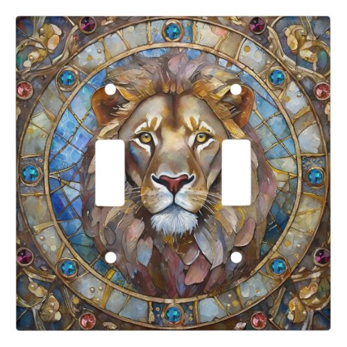 Zodiac _ Leo the Lion Light Switch Cover