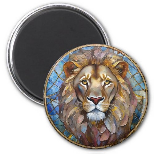 Zodiac _ Leo the Lion Magnet